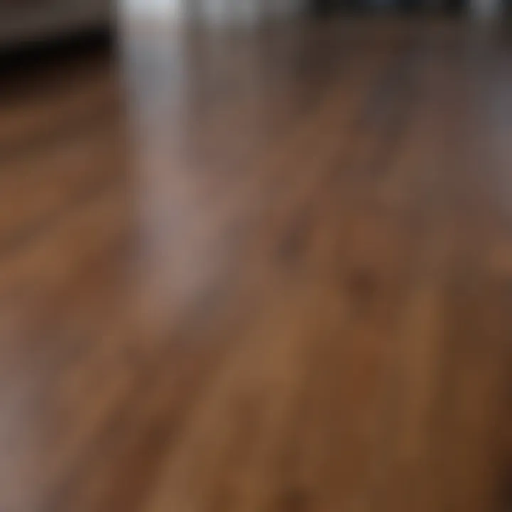 Maintaining the beauty of laminate wood floors