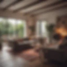 A beautifully designed shared living space showcasing communal areas.