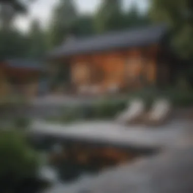 Curated Outdoor Living for a Luxurious Lifestyle A peaceful outdoor space designed for relaxation