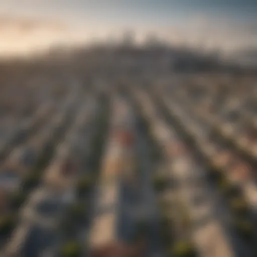 Aerial view of San Francisco skyline showcasing various neighborhoods