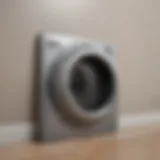 A clean dryer vent showcasing optimal airflow.