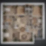 A detailed floor plan illustrating square footage calculations