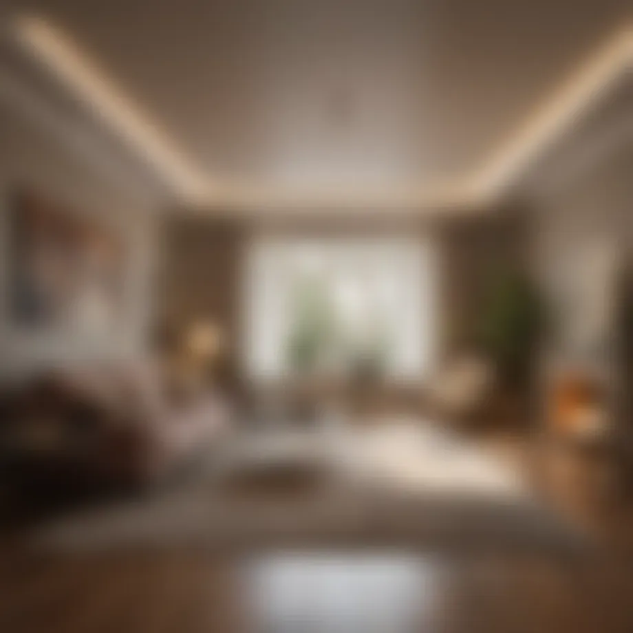 Calculating room dimensions for painting