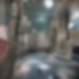 Diagram of a plumbing system illustrating potential blockage points