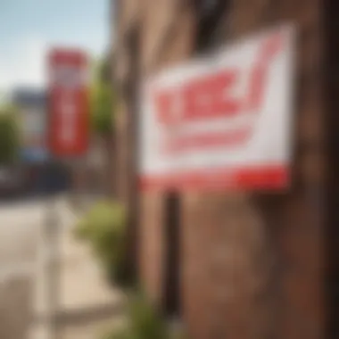 A close-up of a 'For Sale' sign with a red 'Off Market' tag.