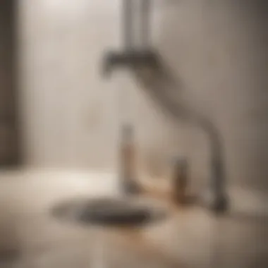 Essential Tools for Shower Drain Maintenance Baking soda and vinegar application tools