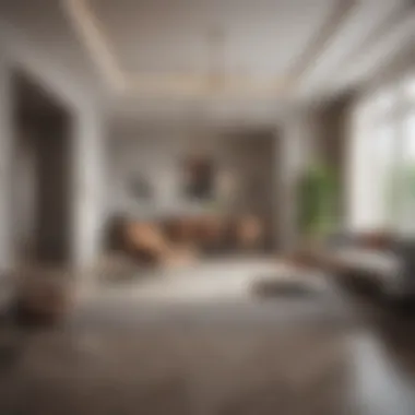 Elegant Interior of a Vine City Apartment Interior design of a Vine City Apartment showcasing modern living